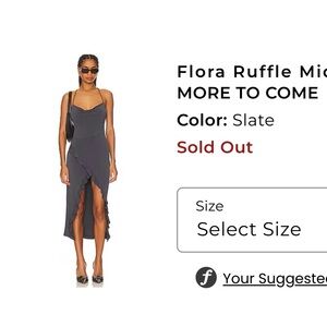 MORE TO COME NEW Elegant Gray Women's Dress